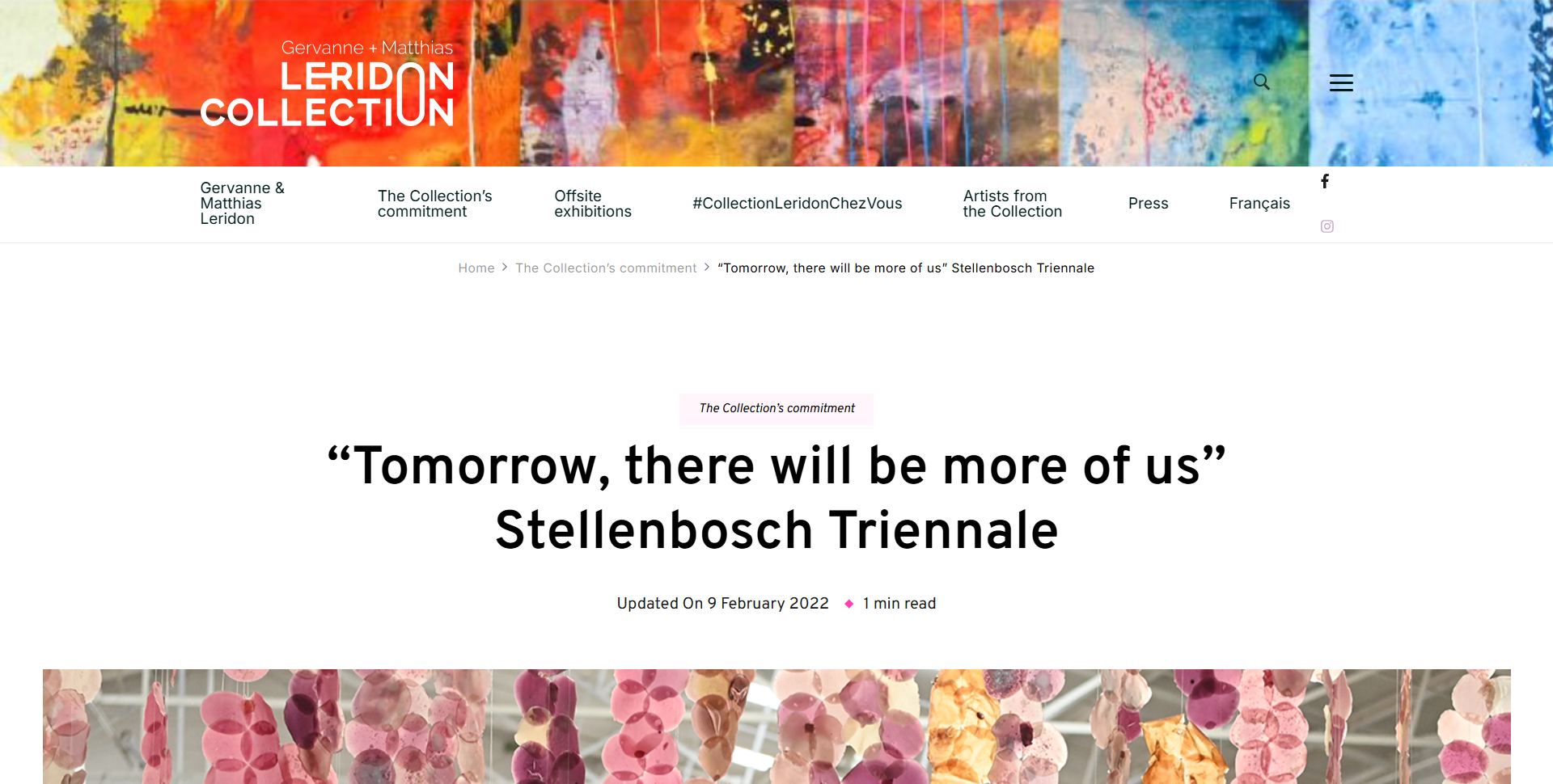 FireShot Capture 200 – “Tomorrow, there will be more of us” Stellenbosch Triennale – Collect_ – www.collection-leridon.com